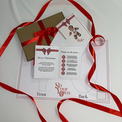 Design Your Own Leotard Christmas Gift Box